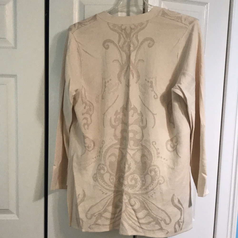 Dana Buchman open front sweater - Picture 6 of 6